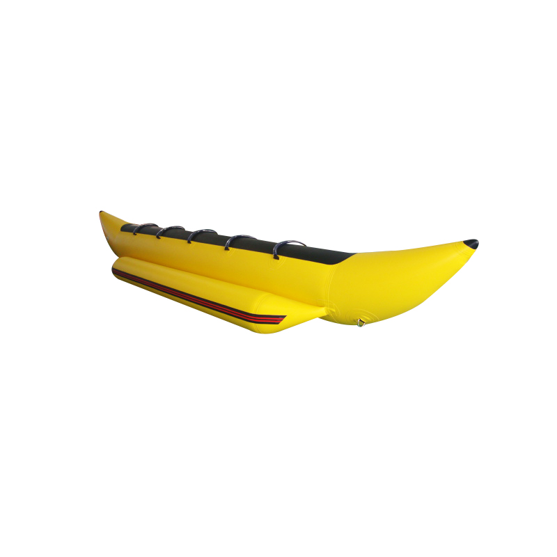 Equipo de juego de agua de barco de plátano de pez mosca inflable de alta calidad