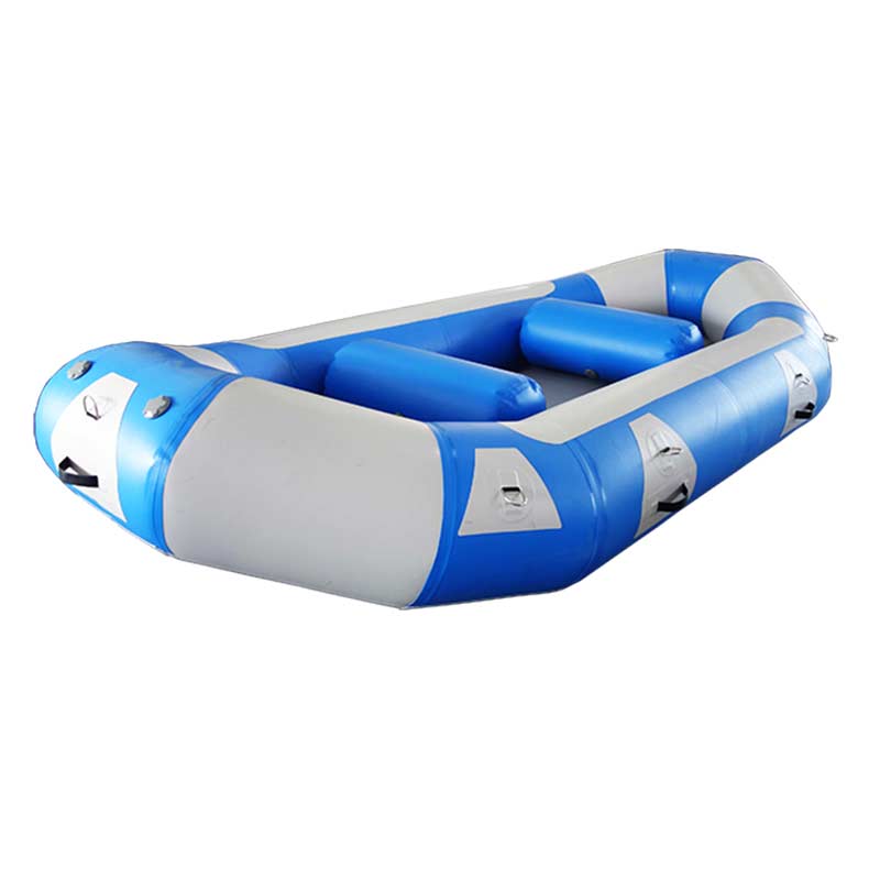 Bote de rescate inflable del río del Pvc del piso de la alfombrilla de aire resistente