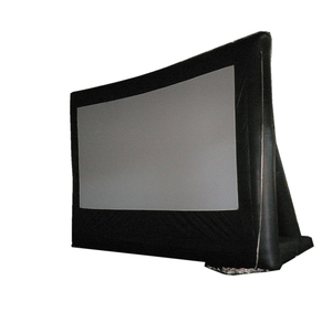 Pantalla de cine proyector al aire libre inflable de estilo festivo
